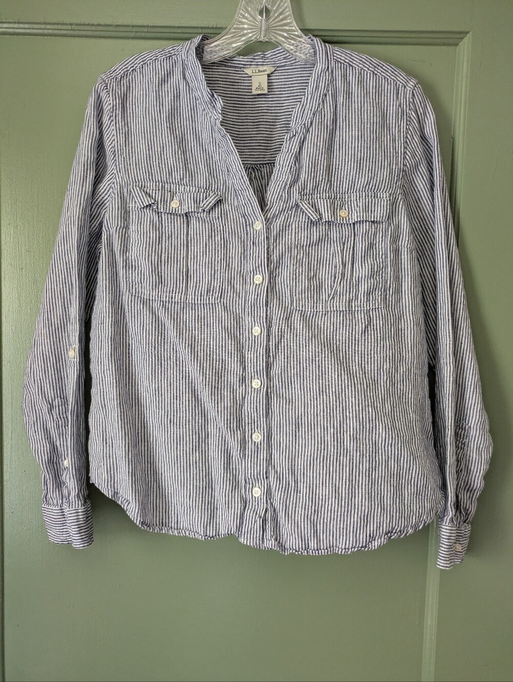 Women's L.L. Bean Linen Shirt